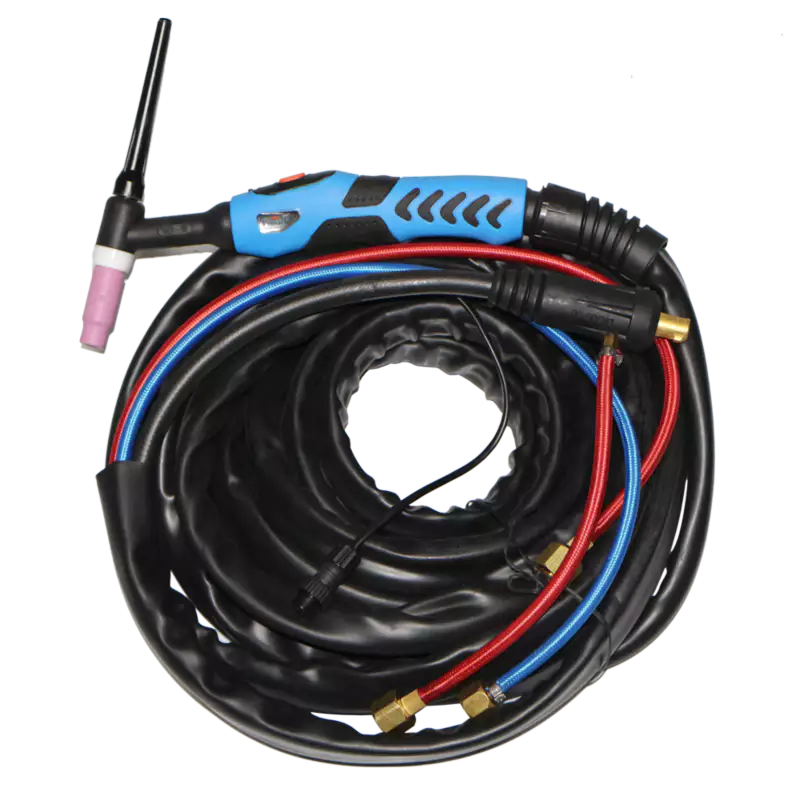 WP - 18V 8M TIG Torch Pinnacle Water Cooled With Trigger