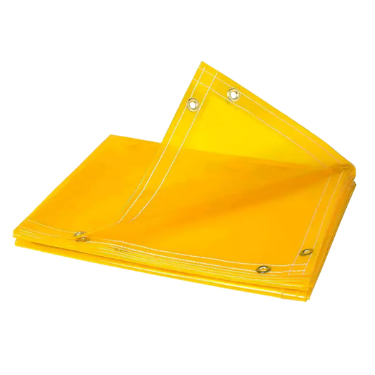 Welding Curtain ( Yellow ) With Eye Lids 2m X 2m