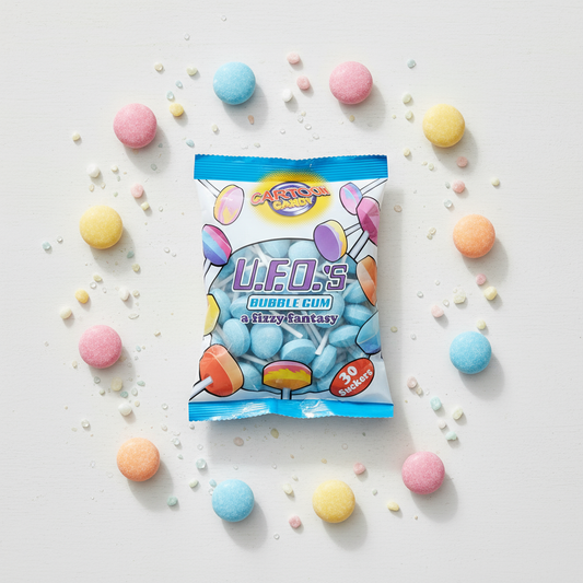 UFO Bubblegum Lollipops 30’s
