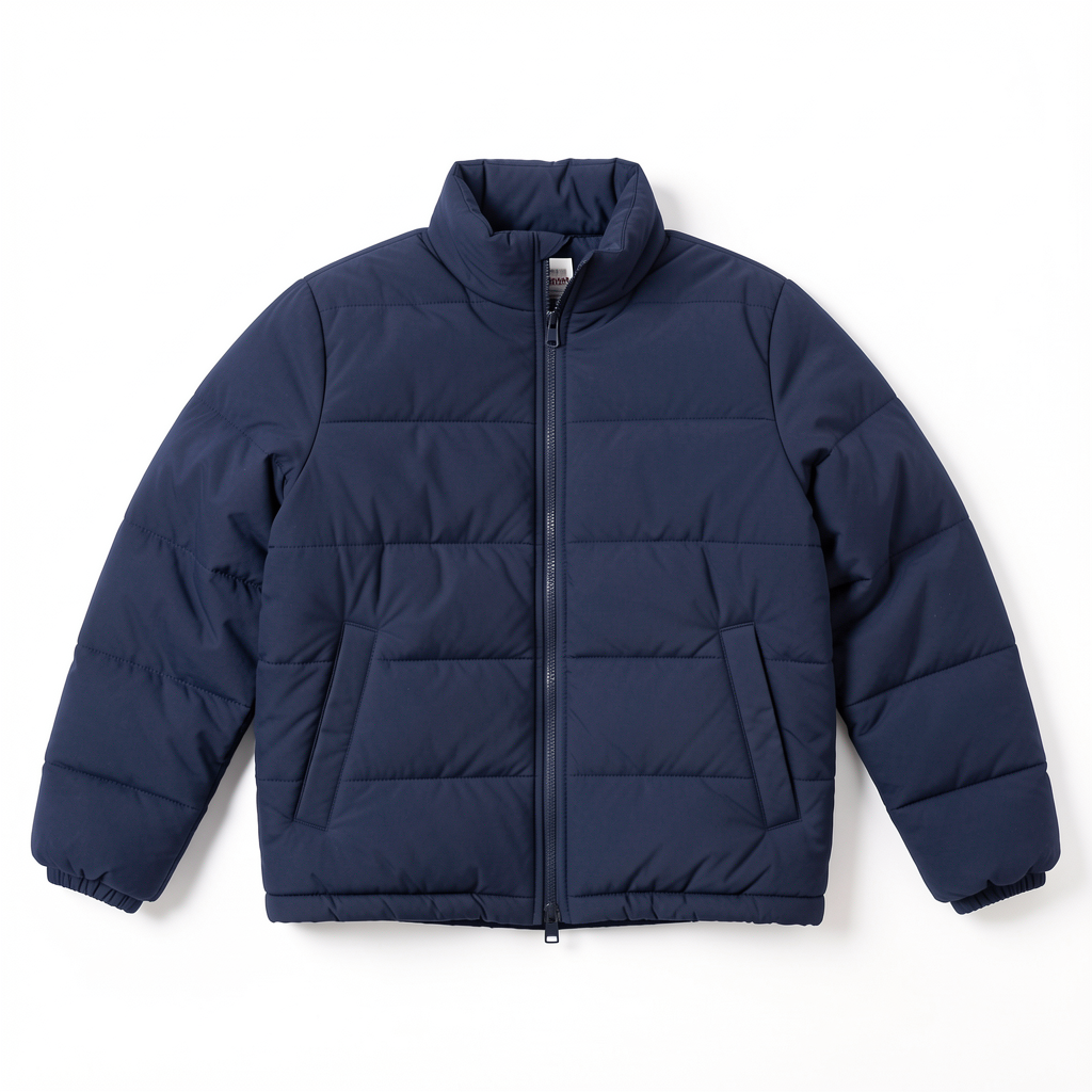 School Rain Jacket with Fleece Inside